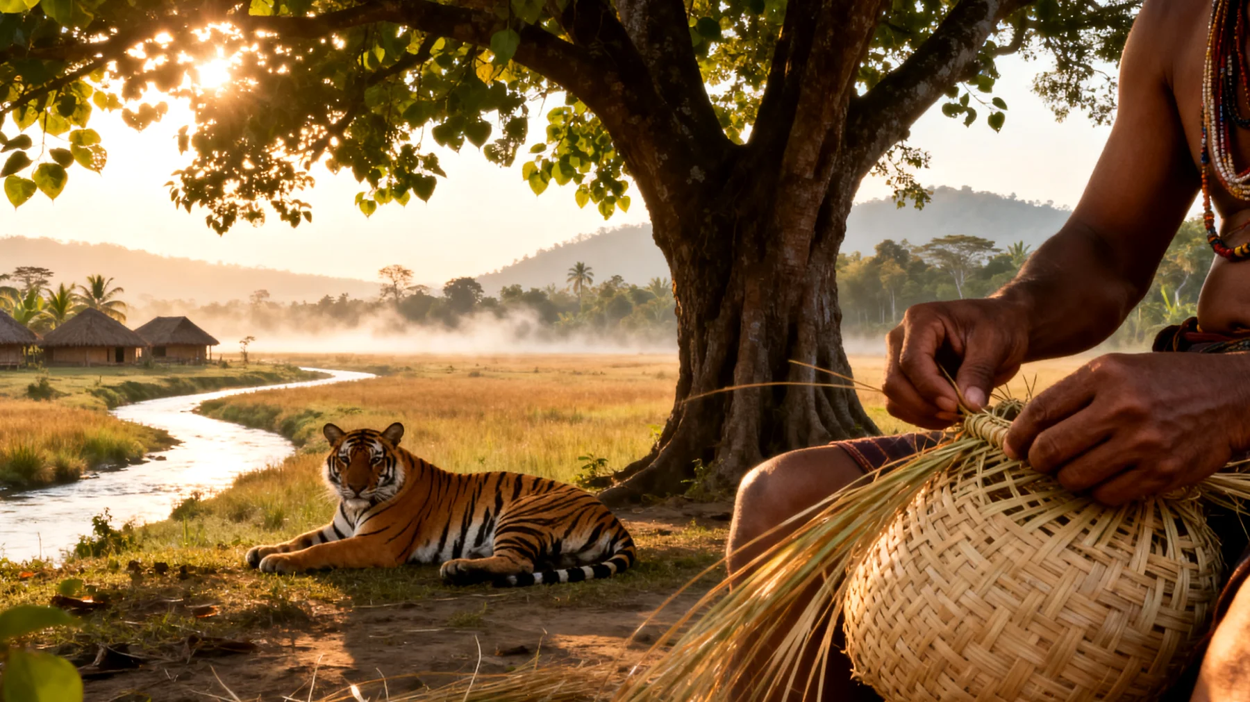 Chitwan National Park (Castello di Rana Tharu)"