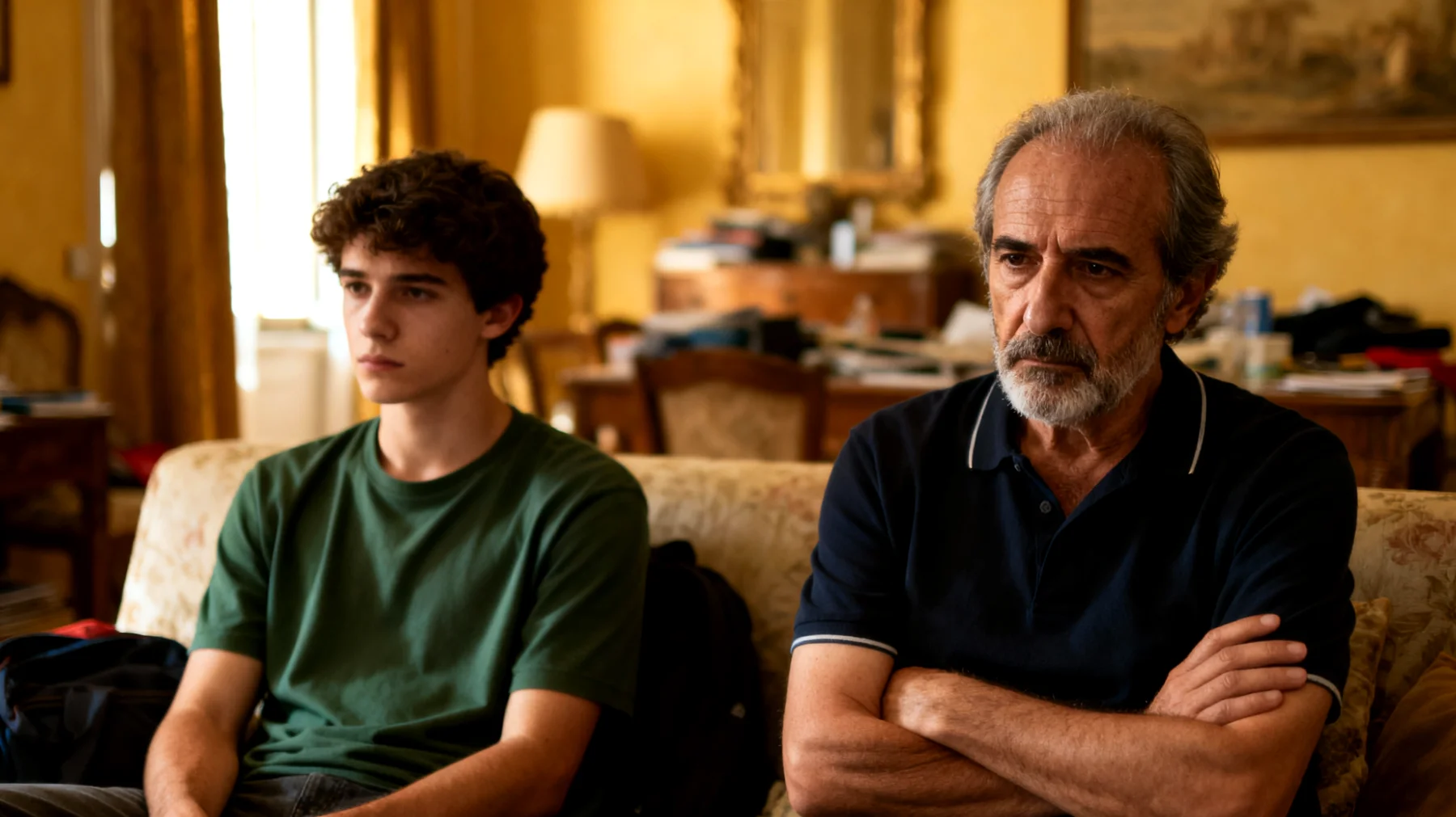 Il papà fatica a comprendere e gestire le emozioni complesse del figlio giovane adulto, che manifesta ansia per il futuro, frustrazioni lavorative o sentimentali, e talvolta chiusura emotiva, creando una distanza comunicativa difficile da colmare"